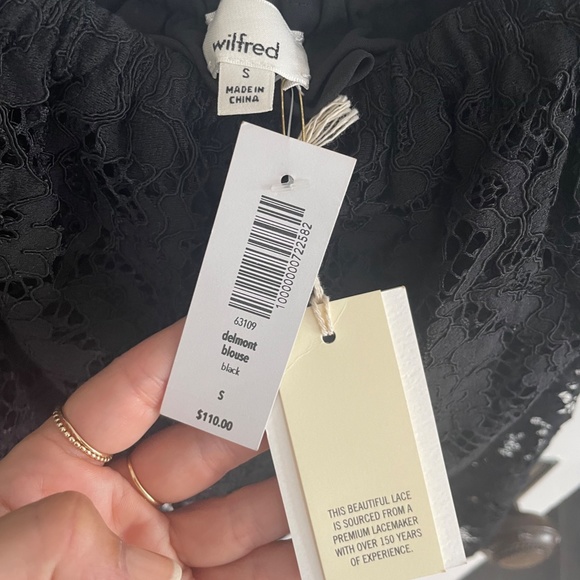 Aritzia Lace Tube Top Size S - Picture 2 of 2